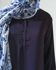 Aubergine Essentials Abaya