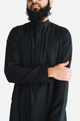 Men's Black Signature Thobe