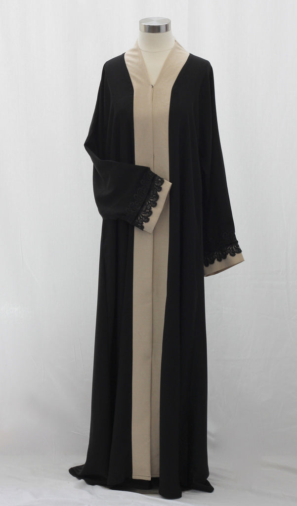 Vintage Linen Lace Abaya – aaBideen